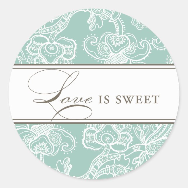 Adesivo Lacy Love é Sweet Sticker (Frente)