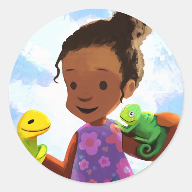 Adesivo Ladi, Liz & Cam: 3 Amigos Juntos (Frente)