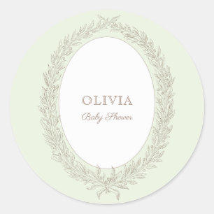 Adesivo Laduree French Caffee Bonjour Bebe Green