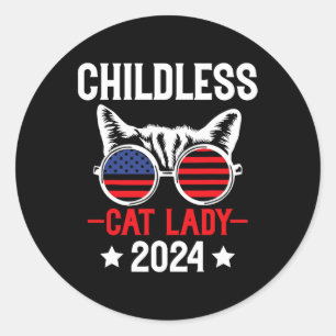 Adesivo Lady 2024 Engraçado Eleições Políticas Democrata 5