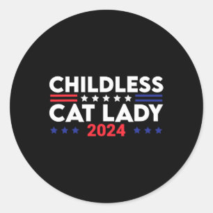 Adesivo Lady 2024 Engraçado Eleições Políticas Democrata 8