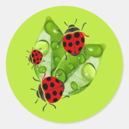 Adesivo Lady Bug Sticker