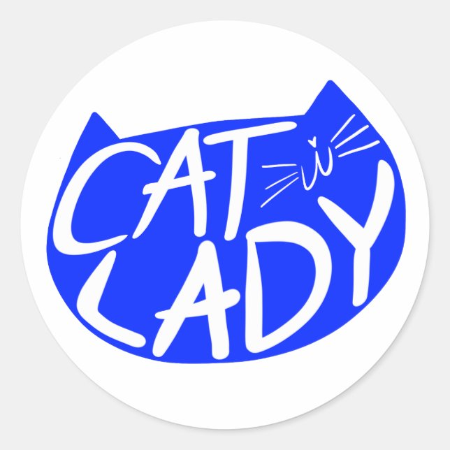 Adesivo Lady Cat (Frente)