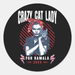 Adesivo Lady Cat Para Kamala Gato Sem Fios Lady Kamala Har