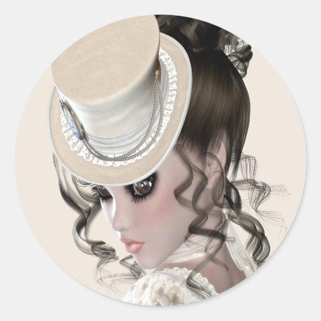 Adesivo Lady In Lace (Frente)