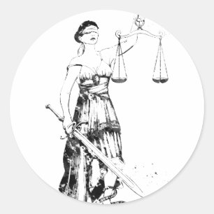 Adesivo Lady Justice