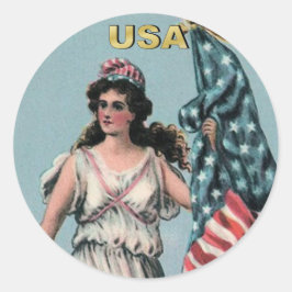 Adesivo Lady Liberty 1 Sticker