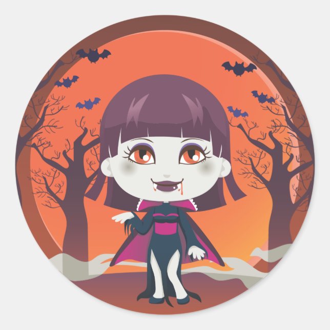 Adesivo Lady Vampire (Frente)