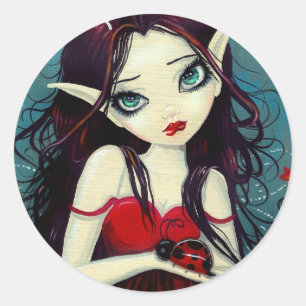 Adesivo Ladybug Big-Eye Fairy Art
