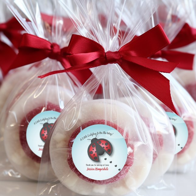 Adesivo Ladybug do Céu Azul e Vermelho está a caminho (Criador carregado)