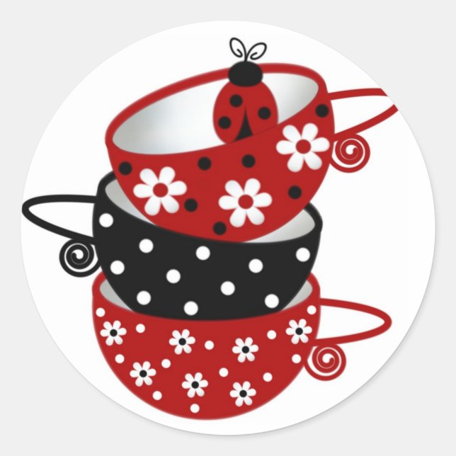 Adesivo Ladybug Kitchen Sticker - SRF (Frente)