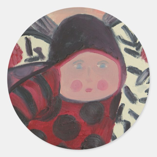 Adesivo Ladybug Party Sticker (Frente)