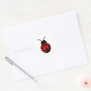 Adesivo Ladybug personalizável