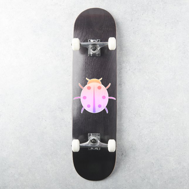Adesivo Ladybug Rosa (Skate)