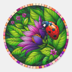 Adesivo Ladybug StainGlass