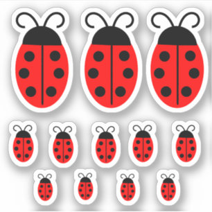 Adesivo Ladybug Vermelho