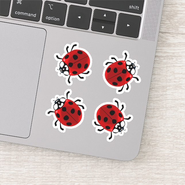 Adesivo Ladybug Vinyl Stickers (Detalhe)