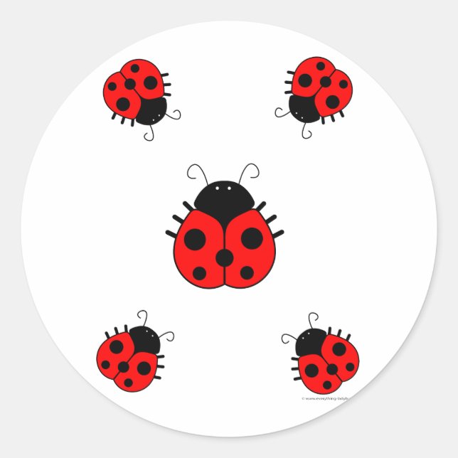 Adesivo Ladybugs Sticker (Frente)