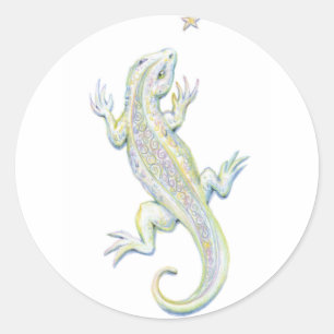 Adesivo Lagarto do arco-íris
