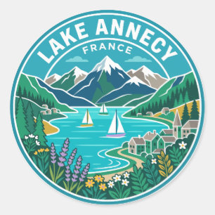 Adesivo Lago Annecy França