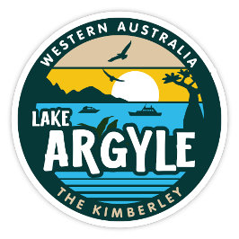 Adesivo Lago Argyle, Western Australia Sticker