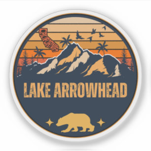 Adesivo Lago Arrowhead, Califórnia