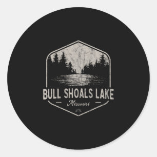 Adesivo Lago Bull Shoals Missouri Ao Ar Livre Vintage