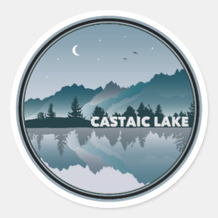 Adesivo Lago Castaic Reflexo Califórnia