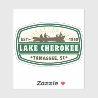 Adesivo Lago Cherokee Vinyl Sticker - barco