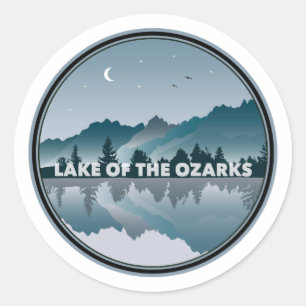 Adesivo Lago Da Reflexão De Ozarks Missouri