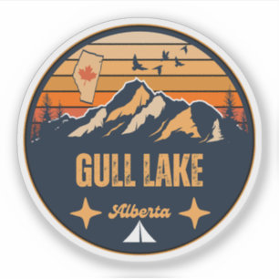 Adesivo Lago Gull, Alberta