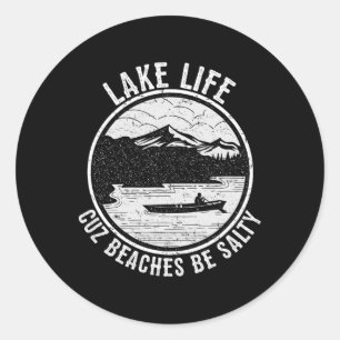 Adesivo Lago Life Cuz Beaches São Camisas De Lagos Engraça