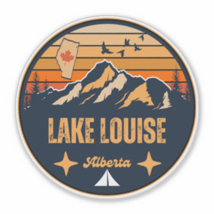 Adesivo Lago Louise, Alberta