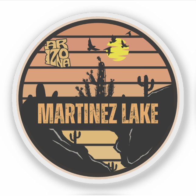 Adesivo Lago Martinez, Arizona (Frente)