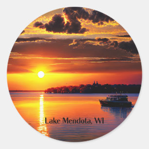 Adesivo Lago Mendota, em Wisconsin