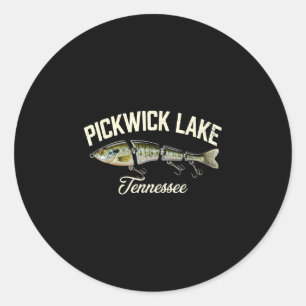 Adesivo lago Pickwick tennessee equipe ao ar livre em lega