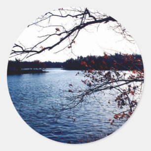 Adesivo Lago preto, NY