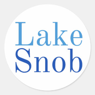 Adesivo Lago Snob Sticker — diversão e beleza