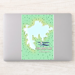 Adesivo Lago Sun Moon Taiwan