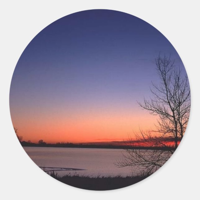 Adesivo Lago Sunrise (Frente)