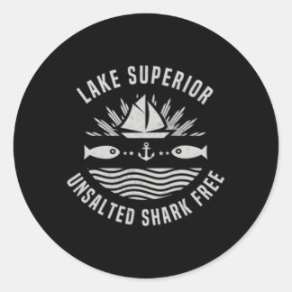 Adesivo Lago Superior, Excelente Não Salgada De Tubarão