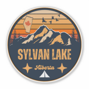 Adesivo Lago Sylvan, Alberta