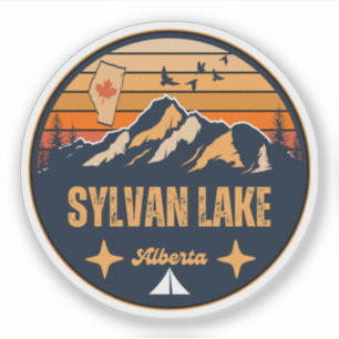 Adesivo Lago Sylvan, Alberta