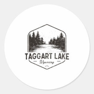 Adesivo Lago Taggart Wyoming Exteriores Vintage 3