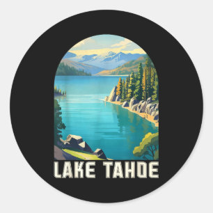 Adesivo Lago tahoe califórnia nevada montanha caminhada es