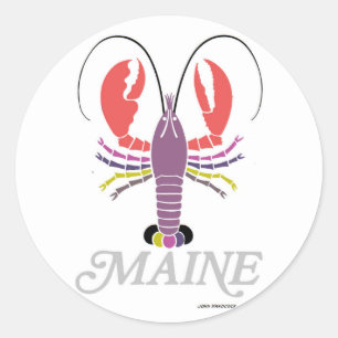 Adesivo Lagosta de Maine