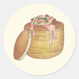 Adesivo Lagosta Newberg Retro Seafood Vol-Au-Vent