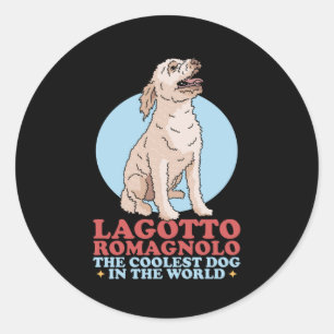 Adesivo Lagotto Romagnolo - Cachorro mais legal Propriet