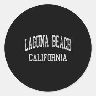 Adesivo Laguna Beach California Ca Vintage Esportes Atléti