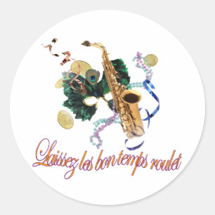 Adesivo Laissez Les Bon Temps Roulet Sticker